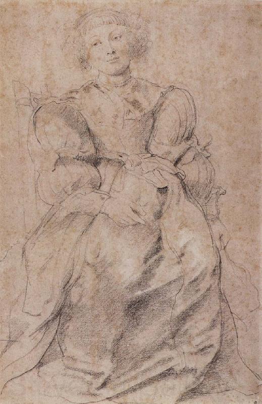Peter Paul Rubens Portrait of Heleini Norge oil painting art